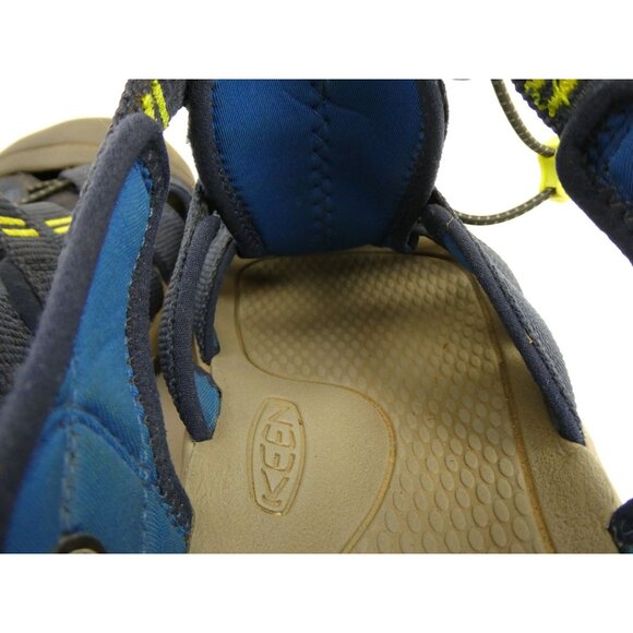 Keen Newport Waterproof Hiking Sandals Navy/Yellow Size 6 - Picture 10 of 11